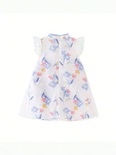 mini bala Mini Bala Cheongsam Dress Girls' Dress Princess Dress Baby National Style Hanfu Children's Wear